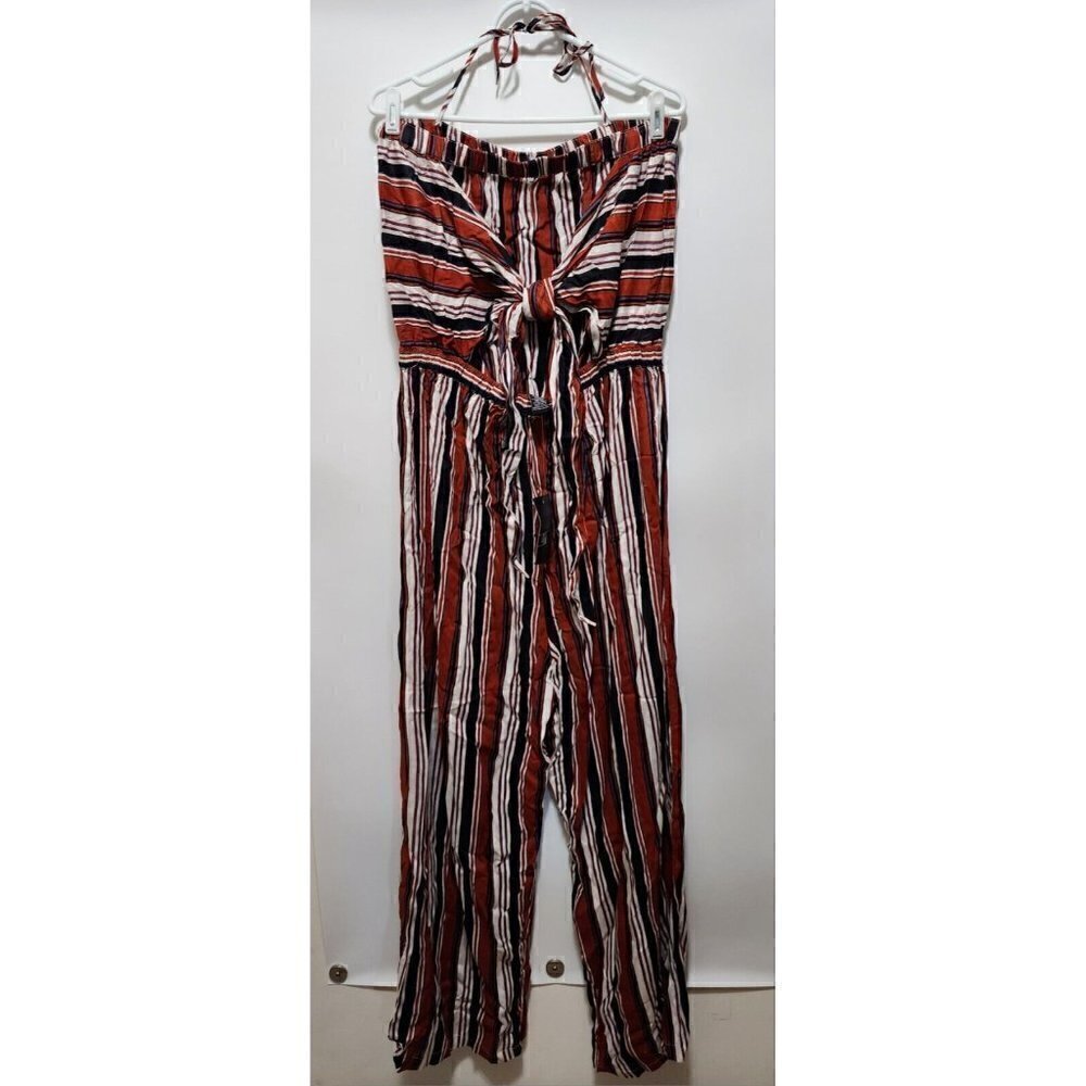 LOVE by Chesley Braun Black Striped Romper Size 3X - Picture 4 of 13